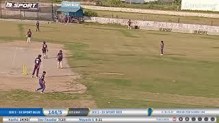 Live Cricket Match  Div 2  19 SPORT BLUE vs DIV 2  19 SPORT RED  16Oct24 0212 PM 35 overs [upl. by Kitti276]