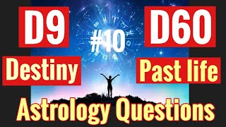 D9 Chart amp D60 Chart DESTINY amp PAST LIFE ARE LINKED Deep Secrets Vedic astrology [upl. by Oregolac]