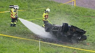 The Grand Tour Richard Hammonds burning wreck of the Rimac [upl. by Beckerman]