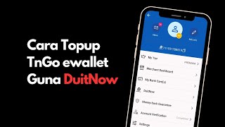 Cara Reload TnGo ewallet Guna DuitNow [upl. by Leak331]