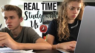 1 Hour Real Time Study With Us with Break ✨ [upl. by Reerg]