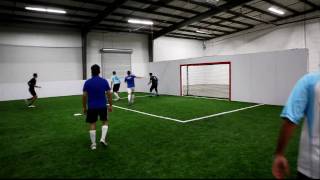 indoor soccer with turf [upl. by Atiuqahc]