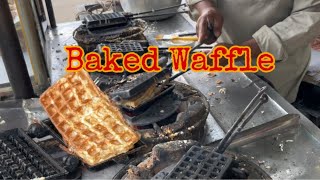 BAKED WAFFLE  Making faster [upl. by Buschi]