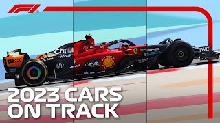 FIRST LOOK Every 2023 F1 Car On Track  F1 PreSeason Testing [upl. by Yvi]