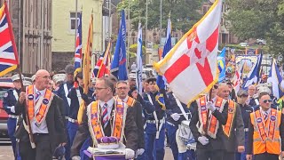 Gourock Boyne Celebrations 29thJune 2024 [upl. by Noiroc]