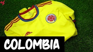 Adidas Colombia 2021 Home Jersey Unboxing  Review [upl. by Euqcaj]