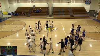 Hayfield High SchooHayfield High School vs Mankato Loyola High School Boys JuniorVarsity Basketball [upl. by Templeton]