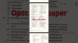 sources of opsc AEE exam revealed [upl. by Einnod]