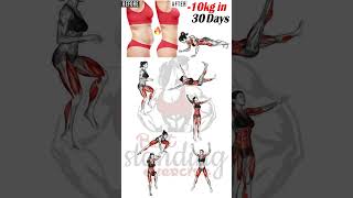 Lose 10kg in 30 Days Effective Cardio Exercises By Best Standing Exercises [upl. by Oyam]