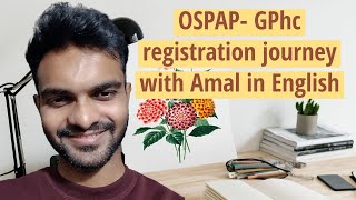 OSPAP Gphc Registratio Journey with Amal in English [upl. by Amy306]