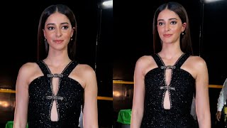 Ananya Pandey Dazzles In Gorgeous Look At Event [upl. by Eelrak934]