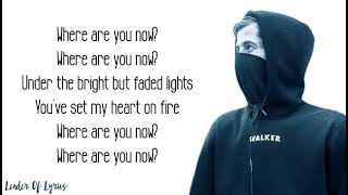 Alan Walker  FADED Lyrics [upl. by Araeic]