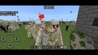 episode todaypillagers vs villagers win villager pillagers vs iron golem winpillagers [upl. by Eannaj]