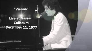 Vienna  Billy Joel Live at Nassau Coliseum 12111977 [upl. by Atiuqal]