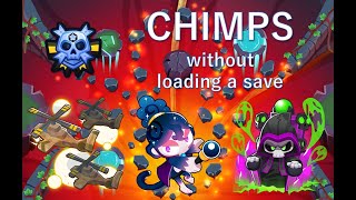 BTD6 地獄的（infernal）CHIMPS ノーコンテニュークリア [upl. by Annahsirhc697]