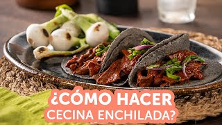 ¿Cómo hacer cecina enchilada  Kiwilimón [upl. by Tahp812]