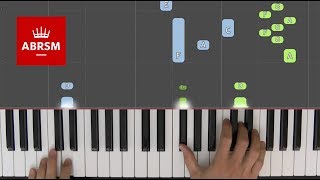 Bransle de la torche  ABRSM Piano Grade 3 2019 amp 2020 A3  Synthesia live keys tutorial [upl. by Dewayne731]