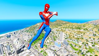 GTA 5 Epic Ragdoll GREEN SPIDERMAN VS RED MINION VS GREEN HULK Euphoria Physics amp Funny Fails [upl. by Zilber]