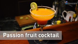 Bartending for beginners Passion fruit cocktail [upl. by Persse587]