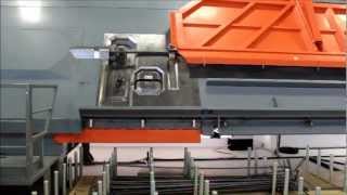 Eura2 20 double 20mm bending en cutting installation [upl. by Pohsib]