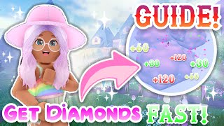 How To Get DIAMONDS SUPER FAST In ROYALE HIGH CAMPUS 2 Royale High Diamonds Farming [upl. by Deppy]