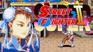 Bishoujo Super Street Fighter II Glamor Queen God Mode 2 Chunli [upl. by Yffat]