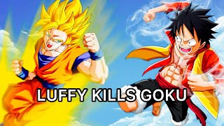 WOULD LUFFY’S HAKI AFFECT GOKU [upl. by Eckel260]