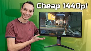 AOC Q27G2S review Best budget 1440p gaming monitor [upl. by Hortensa]