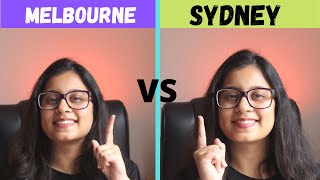 Sydney vs Melbourne for International Students  2022  Australia [upl. by Limay]