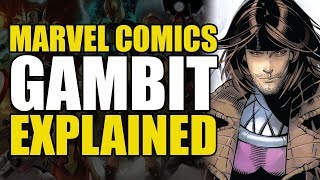 Marvel Comics Gambit Explained  Comics Explained [upl. by Marrin450]