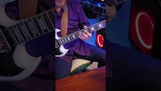 A Harmonic Minor amp Dorian over Santana Backing Track Shorts 1 of 7 [upl. by Busiek]