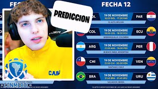 DAVOO XENEIZE ANALIZA Y HACE SU PREDICCION DE LA FECHA 12 DE LAS ELIMINATORIAS SUDAMERICANAS [upl. by Ilegna696]