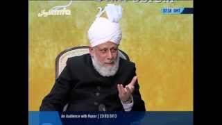 Hazrat Mirza Masroor Ahmad  With Pakistani Media  English And Urdu  by roothmens [upl. by Petua]