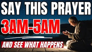 The Most Powerful 3am Prayer in the Bible  EXTREME Protection Prayer Christian Motivation [upl. by Nuhsyar]