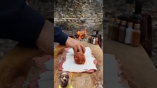 azerbaijanifood turkishstyle bbq steak food kebab [upl. by Bondon]