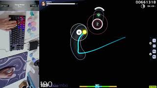 osu Amatsuki  DORAEMON Insane HR [upl. by Notnil]