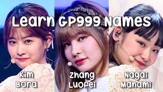 Girls Planet 999  The Fifth Season Team 1 with names [upl. by Shannan]