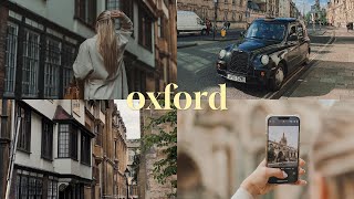 Mini Oxford Vlog ♡ October in England [upl. by Earehc]