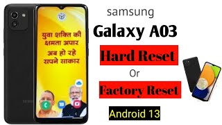 How to reset yogi modi phone  Yogi phone ko kaise reset kare  Samsung A03 Phone reset [upl. by Adlaremse]