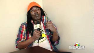 Interview Alpha Blondy Paris  April 18th 2011 by Reggaevillecom [upl. by Ydnor]