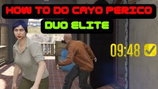 How to do Cayo Perico heist duo easist way GTA Online [upl. by Neros]