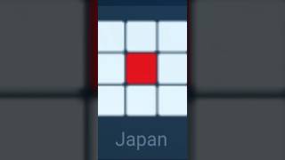 Japan country on cube🇯🇵🇯🇵 shorts shortsfeed [upl. by Nodnerb]