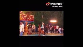 Huang Zi Tao amp Song Zuer kiss scene at theme park 😘 [upl. by Ligetti359]