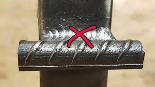 metal rod welding tricks that not many people know  arc welding [upl. by Anestassia608]