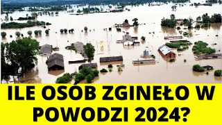 🌊Ile osób zginęło w powodzi 2024 Komendant Główny Policji podał dane [upl. by Attiuqahs]