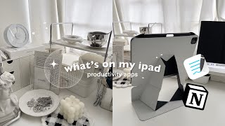 whats on my ipad productivity apps for students ˚ʚ♡ɞ˚ [upl. by Ruenhs]