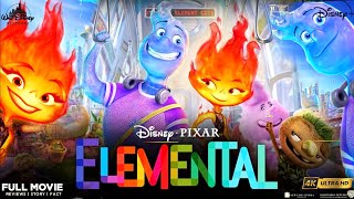 Elemental Full Movie English Review  Disney Animation  Elemental Full Movie Story amp Review [upl. by Sowell]