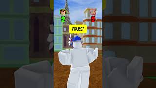 BACON VS KAREN ANSWER 5 QUESTIONS AND WIN 1 MILLION ROBUX IN BLOX FRUITS📖 shorts [upl. by Peedus]