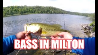 Fishing in Milton  Hilton Falls Reservoir [upl. by Yemerej]