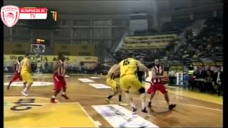 HIGHLIGHTS ARIS  OLYMPIACOS BC 2532013 [upl. by Braynard]